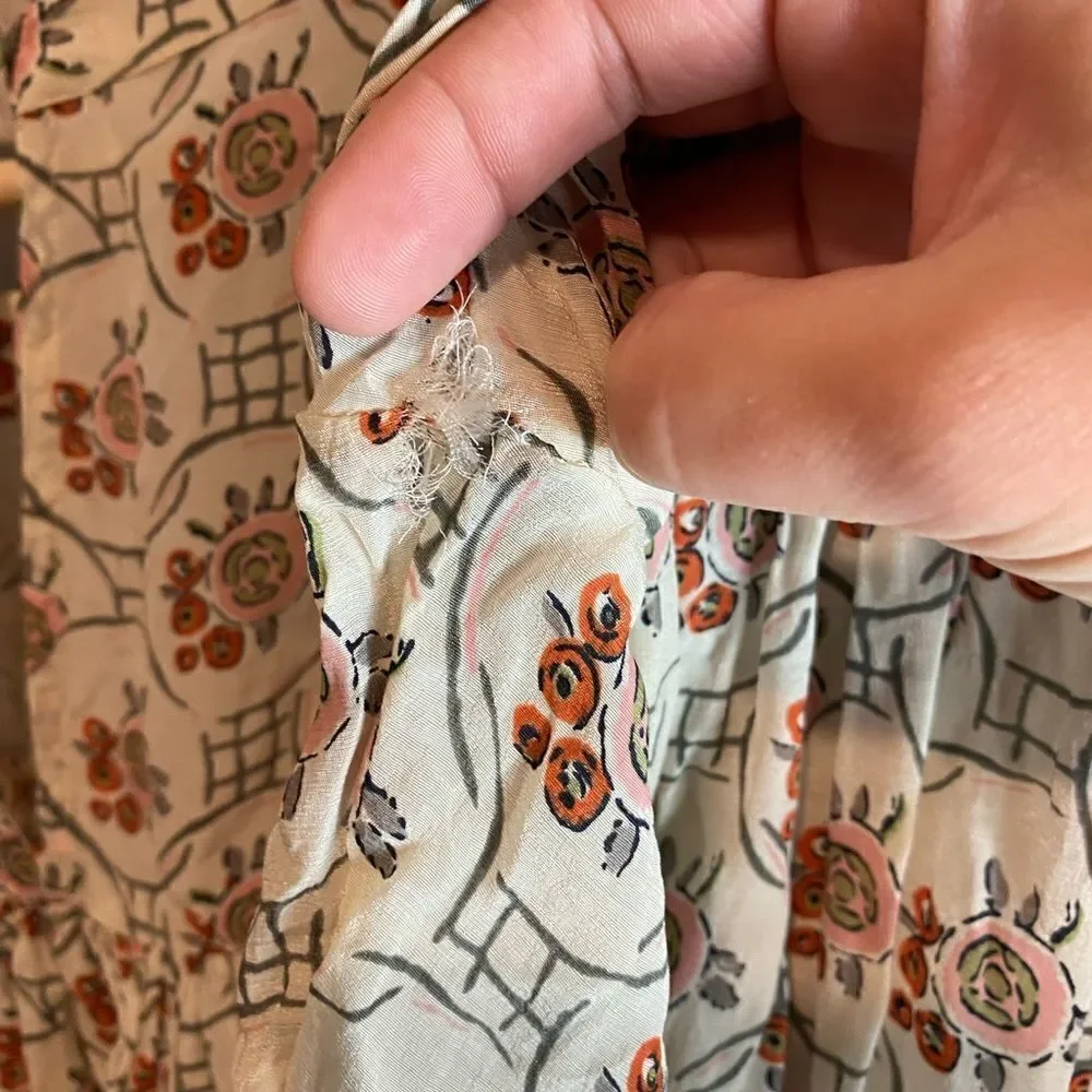 Floreat beaded peasant blouse - Picture 4 of 9